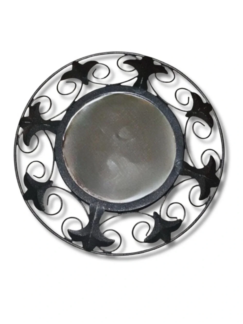 Black Floral Wall Mirror Home Interiors